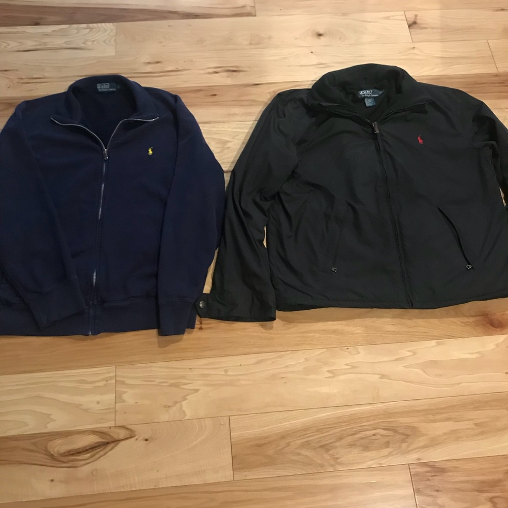 Polo Ralph Lauren jacket and sweater bundle